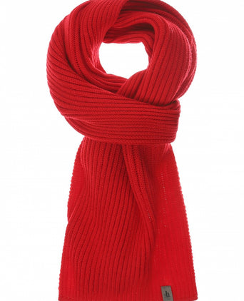 Sjaal gebreid wol | Rood