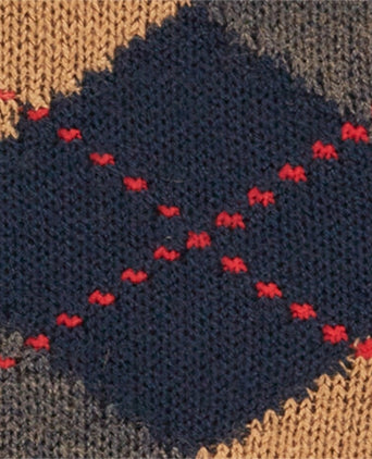 Whitby dames kniekousen | Blauw