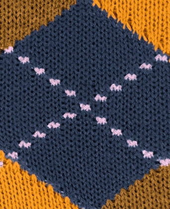 Whitby dames kniekousen | Blauw