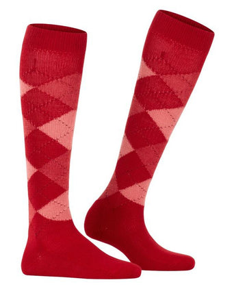 Whitby dames kniekousen | Rood