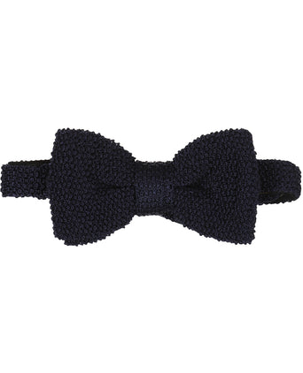 Elegante Zijden strik | Navy Blauw