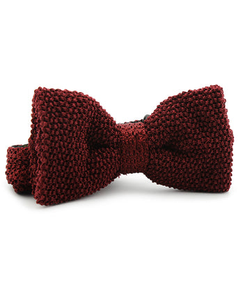 Elegante Zijden strik | Bordeaux Rood