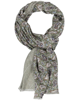 Sjaal Dubbel Zijde | Groen