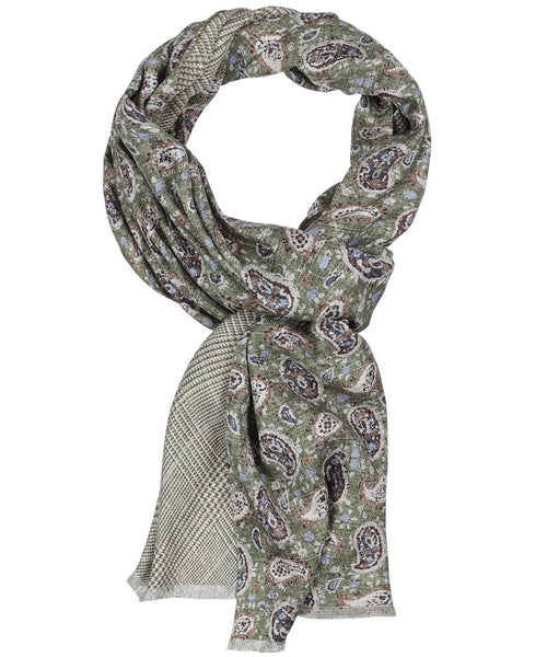 Sjaal Dubbel Zijde | Groen