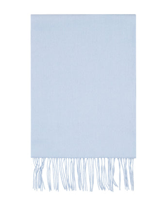 Sjaal Lamswol 190x30 | Blauw