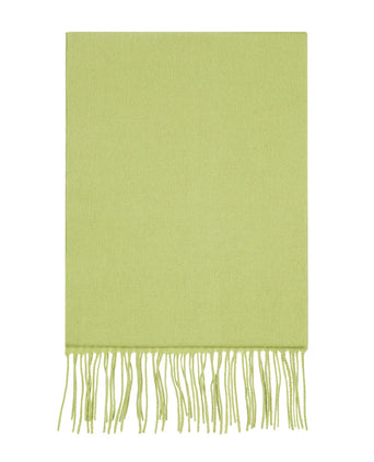 Sjaal Lamswol 190x30 | Groen
