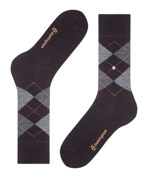 Edinburgh heren sokken | Zwart