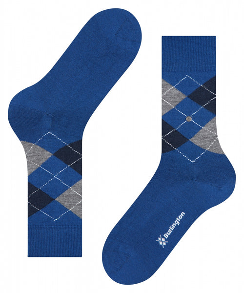Edinburgh heren sokken | Blauw