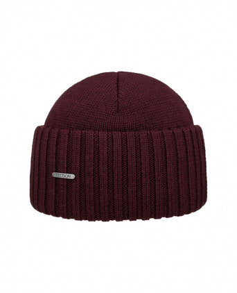 Stetson Beanie Merino | Rood