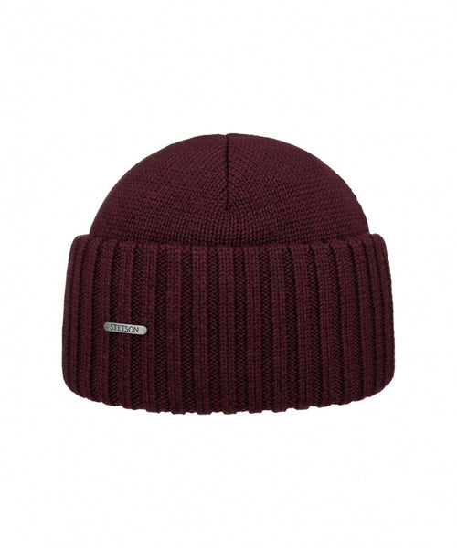 Stetson Beanie Merino | Rood