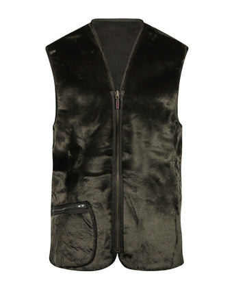 Warm Pile Liner bodywarmer | Groen