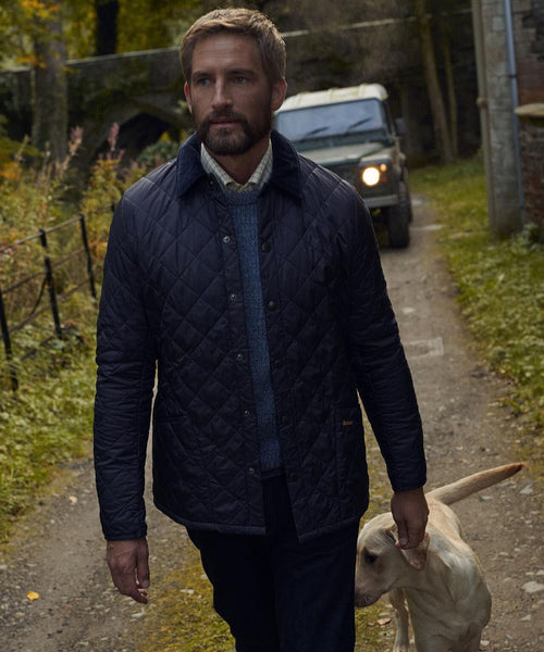 Quilted jacket Liddesdale | Navy Blauw