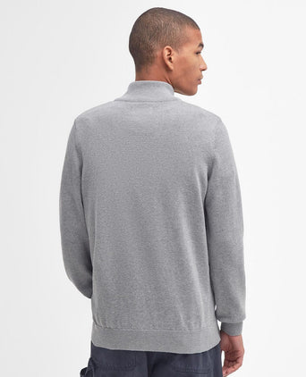 Barbour Cotton Half Zip Pullover | Grijs