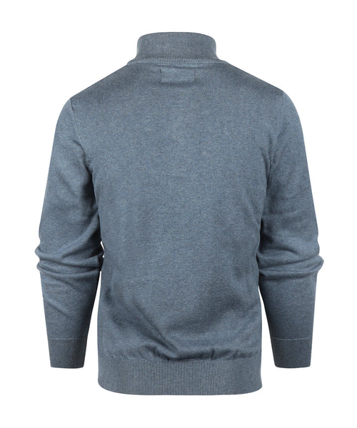 Barbour Cotton Half Zip Pullover | Blauw