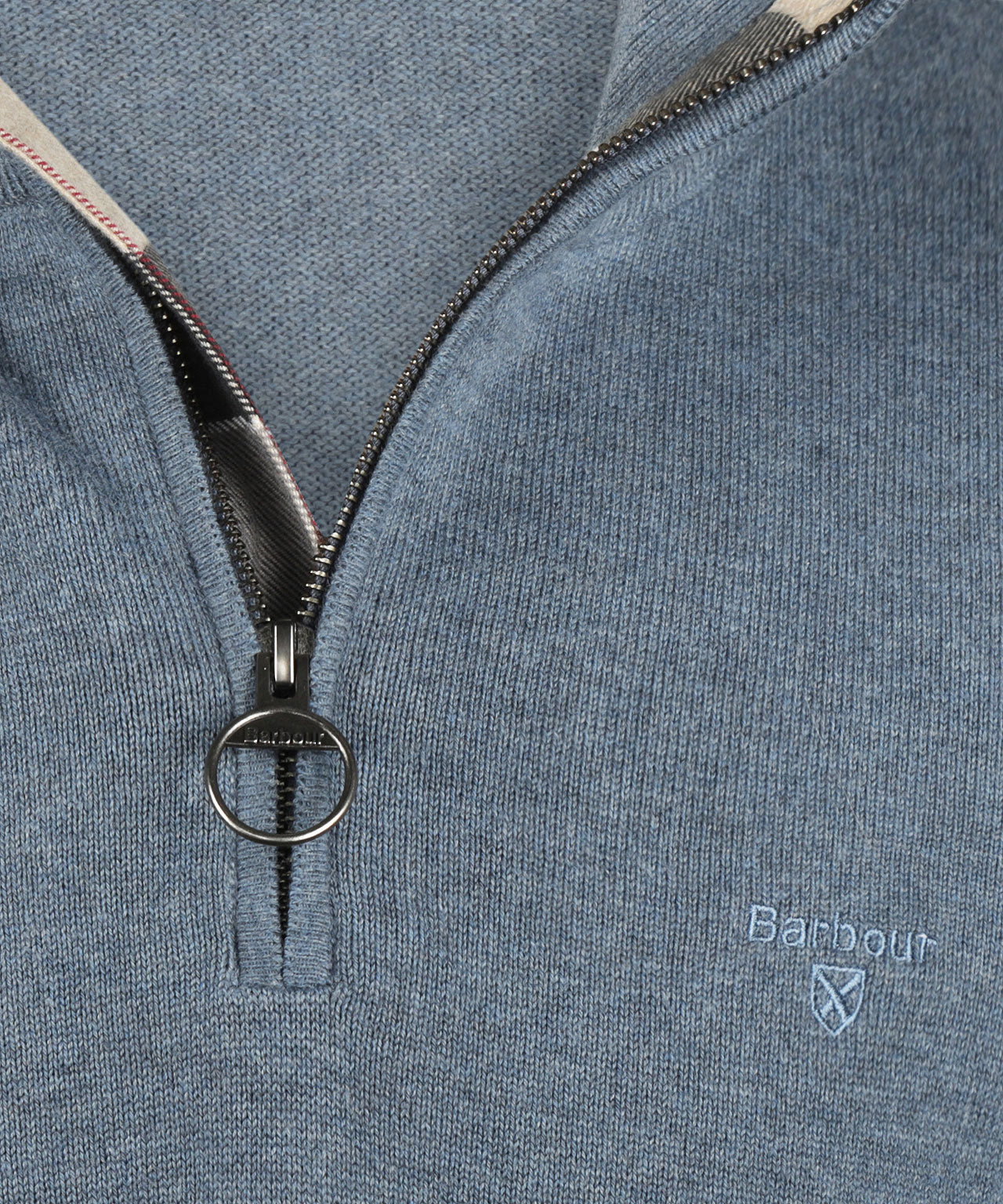 Barbour Cotton Half Zip Pullover | Blue
