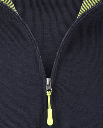 Rits Vest Creggan | Blauw