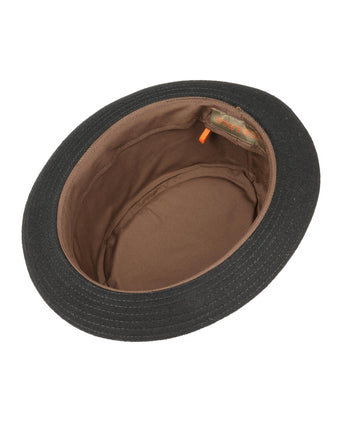 Pork Pie Hoed | Zwart