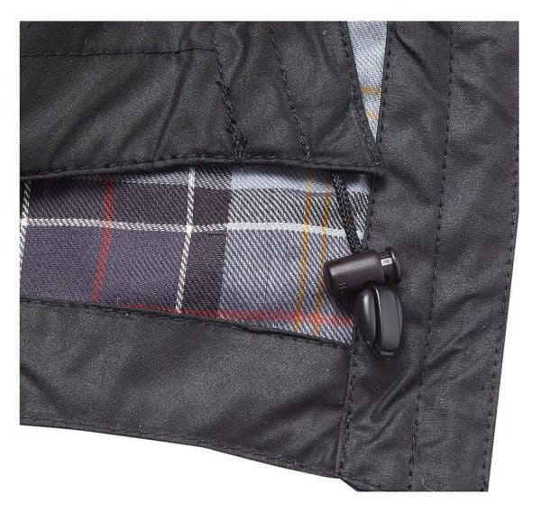 Barbour Wax Hood | Schwarz