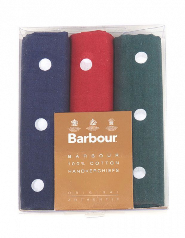 Barbour Handkerchief 3-pack | Spotted Hanks