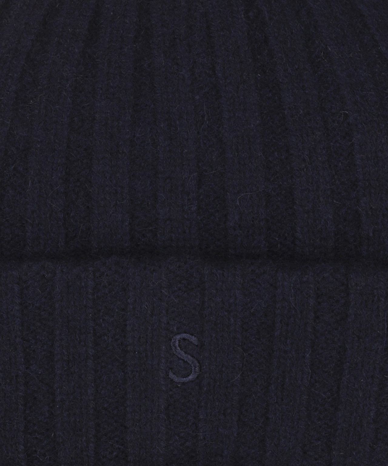 Beanie Cashmere | Navy gun Metal