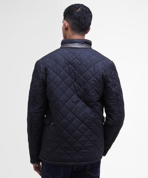 Barbour Quilted jacket Powell | Navy Blauw