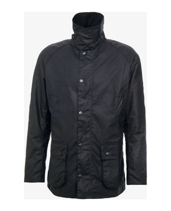 Wax jacket Ashby | Navy Blauw