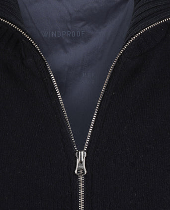 Rits Vest Måns | Navy Blauw