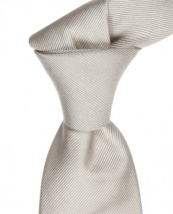 Uni Zijden stropdas | Bruin