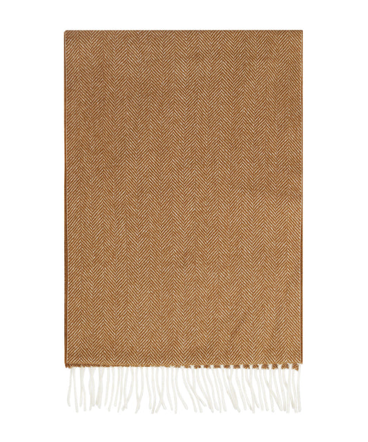 Sjaal Wol 30X180cm | Bruin