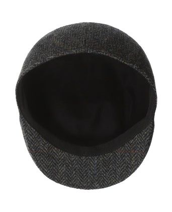 Cap Harris Tweed pet | Grijs