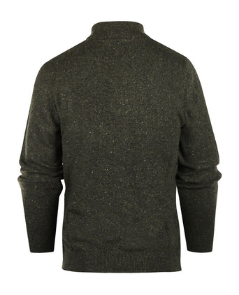 Trui Tisbury hoge rits | Groen