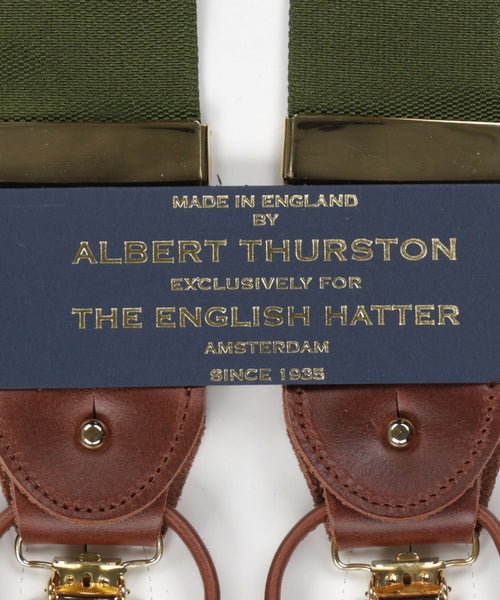 2-in-1 Bretels met clips en patten | Groen