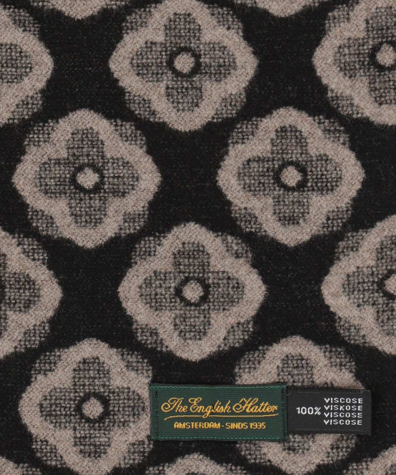 Sjaal Viscose | Zwart Design