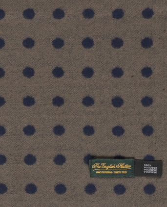 Viscose Sjaal met klassieke Print | Groen