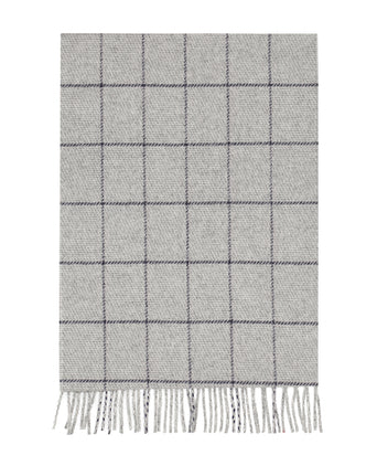 Sjaal Wol met Cashmere | Zwart