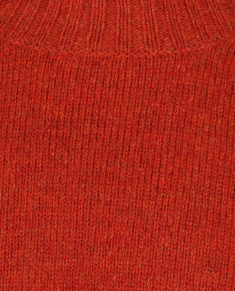 Alan Paine Shetland Pullover Ronde Hals | Rood