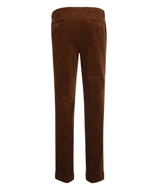 Pantalon Liverpool Corduroy | Kastanje Bruin