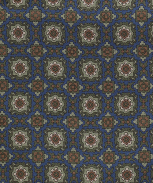 Sjaal Zijden en Wol | Blauw