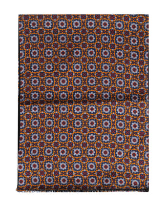 Sjaal Zijden en Wol | Blauw