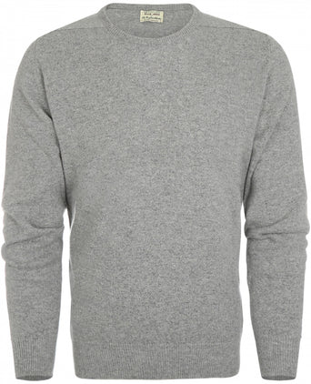 William Lockie Ronde Hals Lamswol Pullover | Flannel