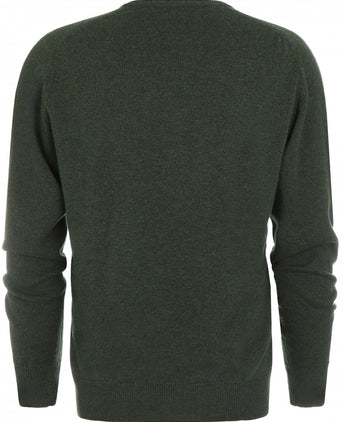William Lockie Ronde Hals Lamswol Pullover | Rosemary