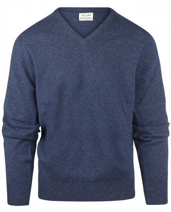 William Lockie V-hals Lamswol Pullover | Rhapsody