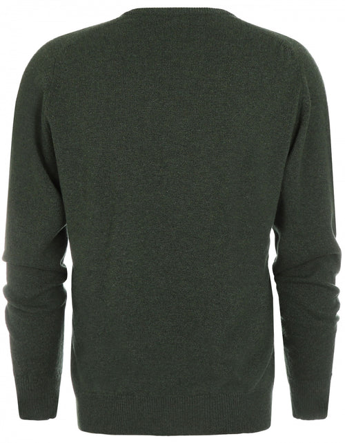 William Lockie V-hals Lamswol Pullover | Rosemary