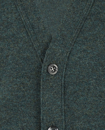 Knoop Vest Lamswol | Moorland