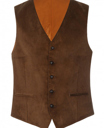 Gilet | Bruin