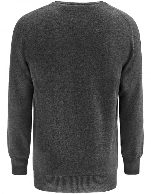 Pullover Lamswol ronde hals dutch fit | Charcoal