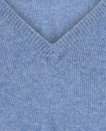 Pullover Lamswol dutch fit v-hals | Jeans