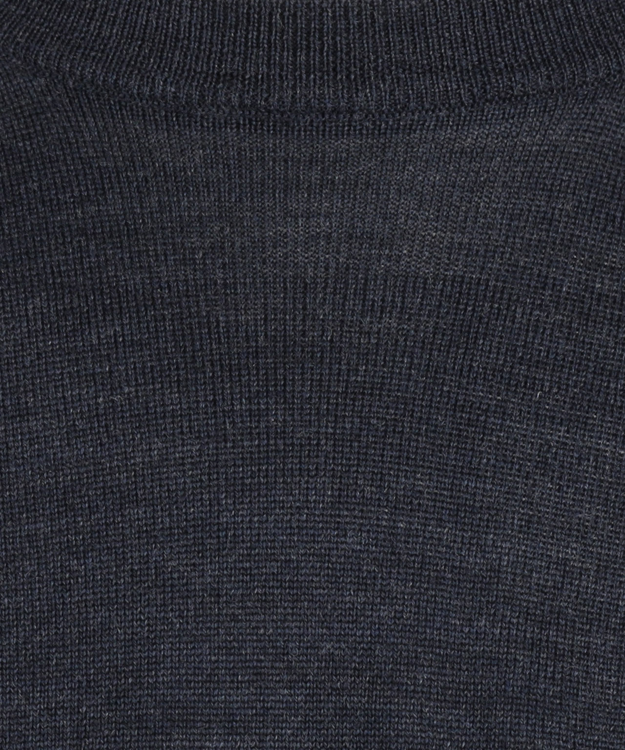 Merino wool round neck sweater | Blue-grey