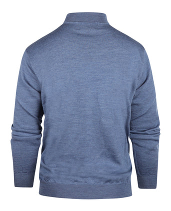 Turtle trui Merino wol | Bleu Mix