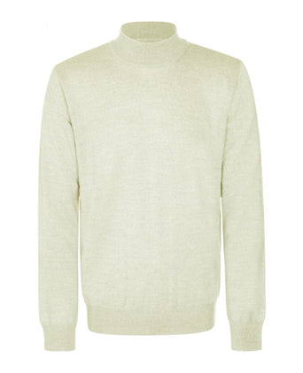 Turtle trui Merino wol | Wol Wit